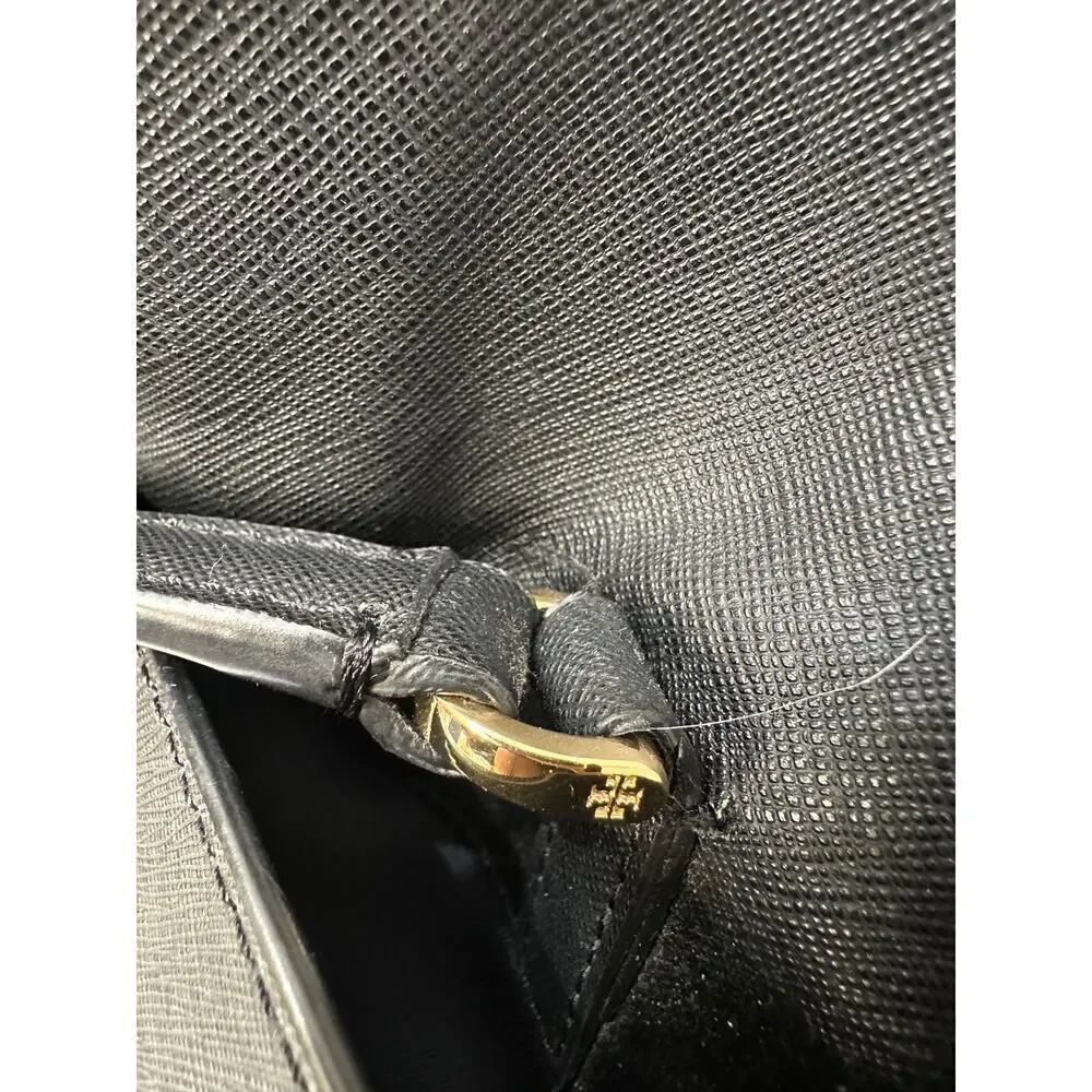 TORY BURCH ROBINSON TOTE BAG Black - Picture 8 of 13